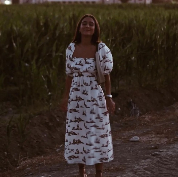 🔥Last 3🔥MANGO Cactus midi dress - Picture 2 of 7